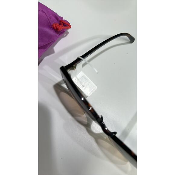 Emilio Pucci 58mm Gradient Cat Eye Sunglasses Dark Havana - Picture 4 of 10